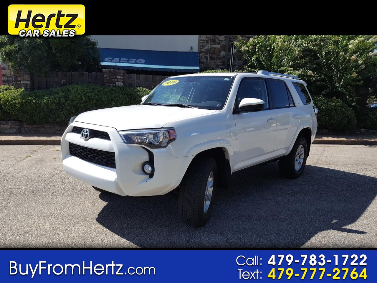 Used 2018 Toyota 4Runner SR5 4WD (Natl) for Sale in Fort Smith AR 72904