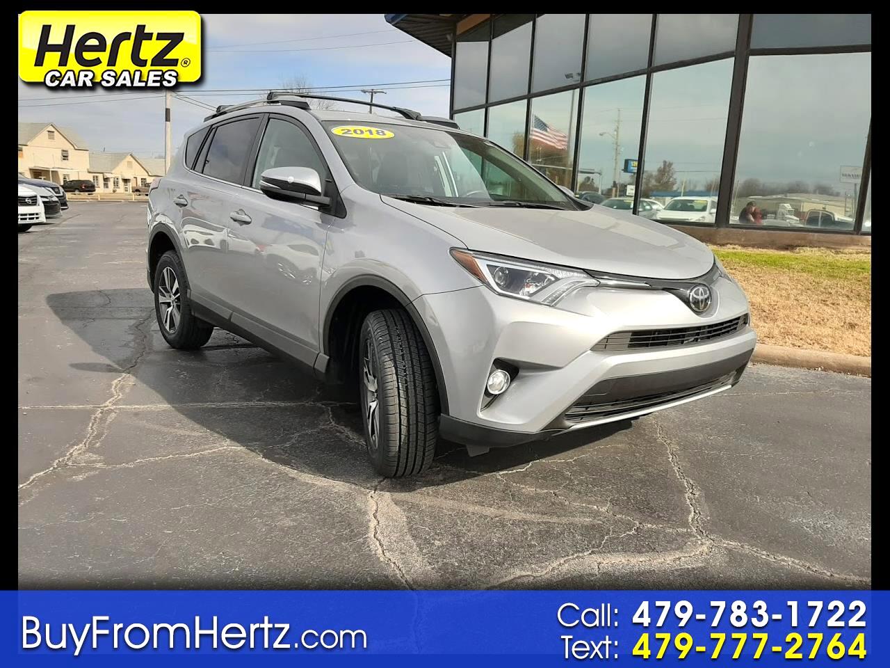 Used 2018 Toyota RAV4 XLE FWD (Natl) for Sale in Fort Smith AR 72904