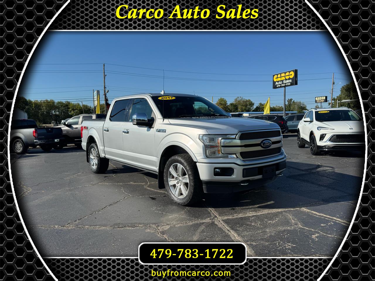 2018 Ford F-150 Platinum 4WD SuperCrew 5.5' Box