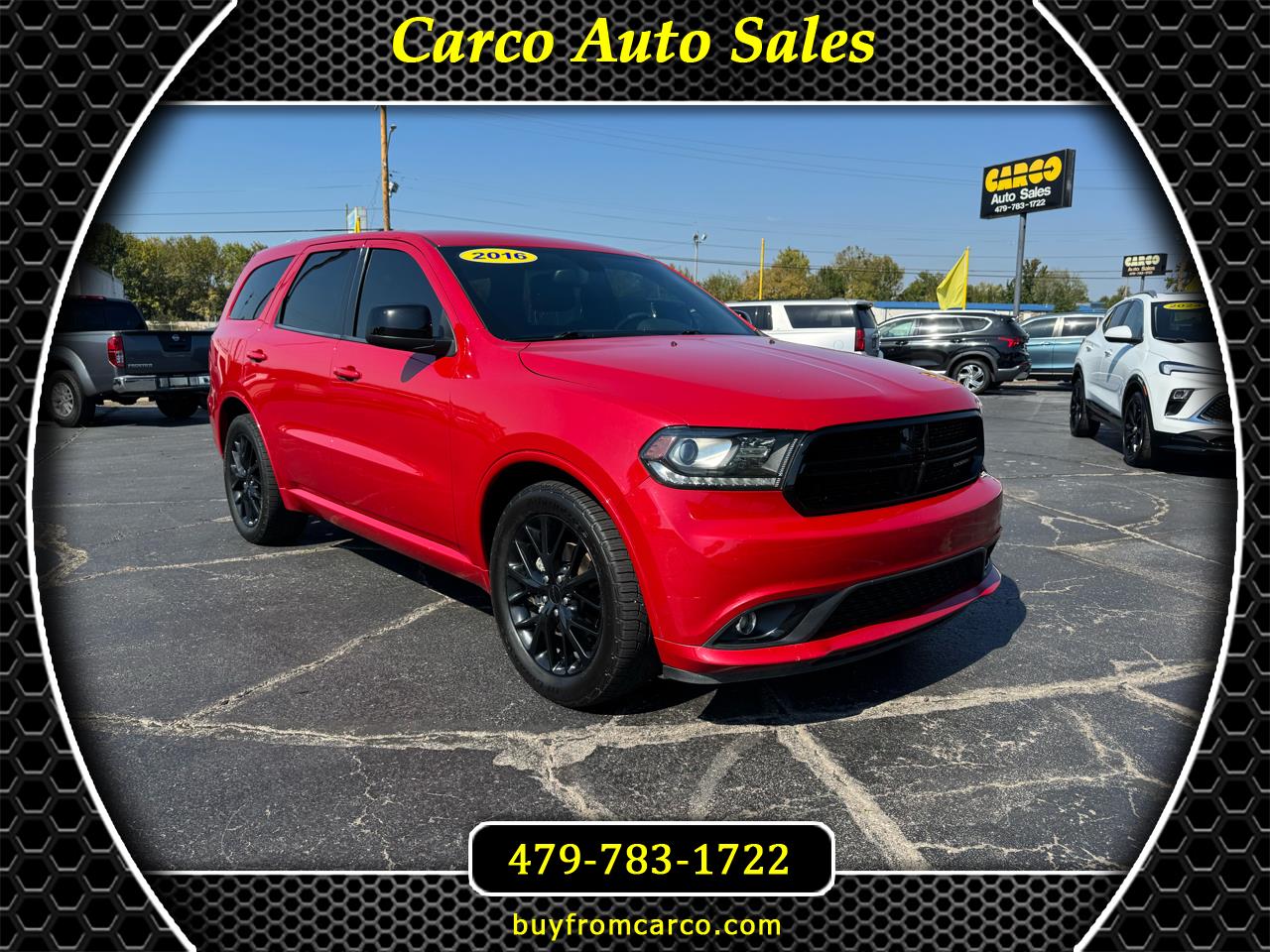 2016 Dodge Durango 2WD 4dr SXT