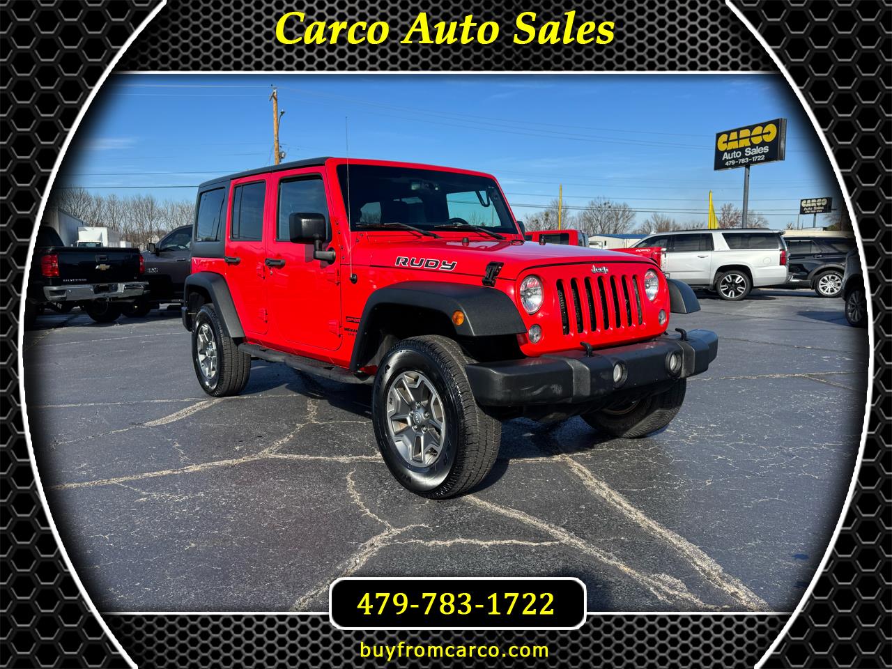 2016 Jeep Wrangler Unlimited 4WD 4dr Sport