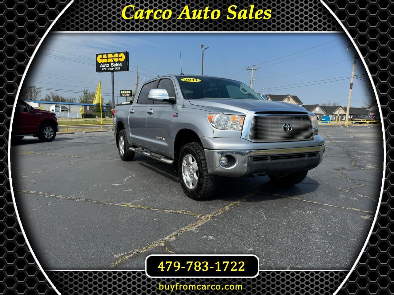 2011 Toyota Tundra 4WD Truck CrewMax 5.7L FFV V8 6-Spd AT (Natl)