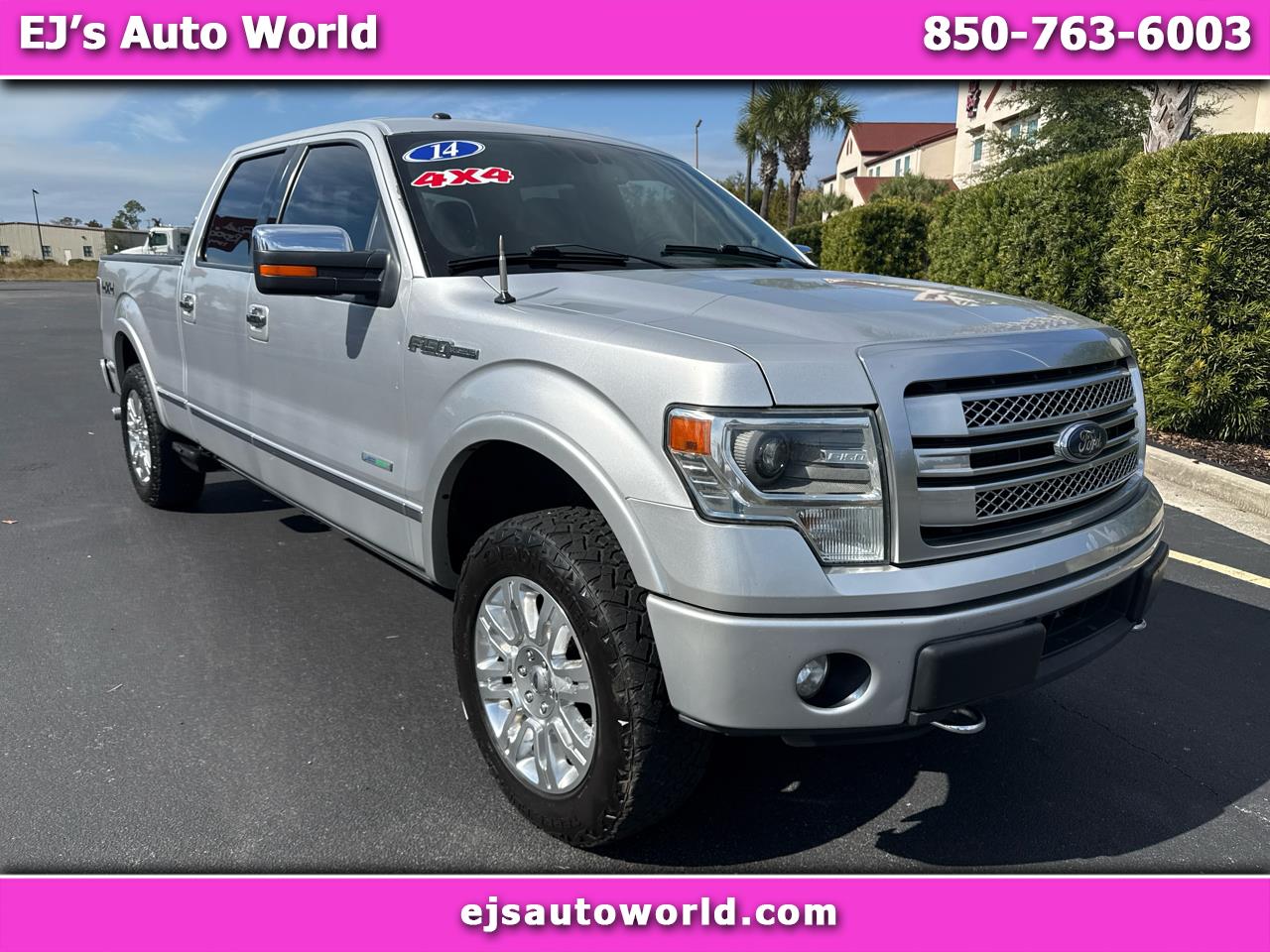 2014 Ford F-150 4WD SuperCrew 145" Platinum