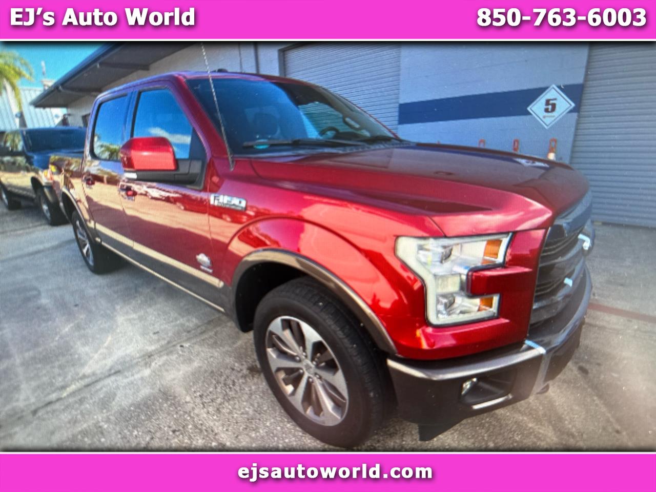 2017 Ford F-150 King Ranch 4WD SuperCrew 5.5' Box