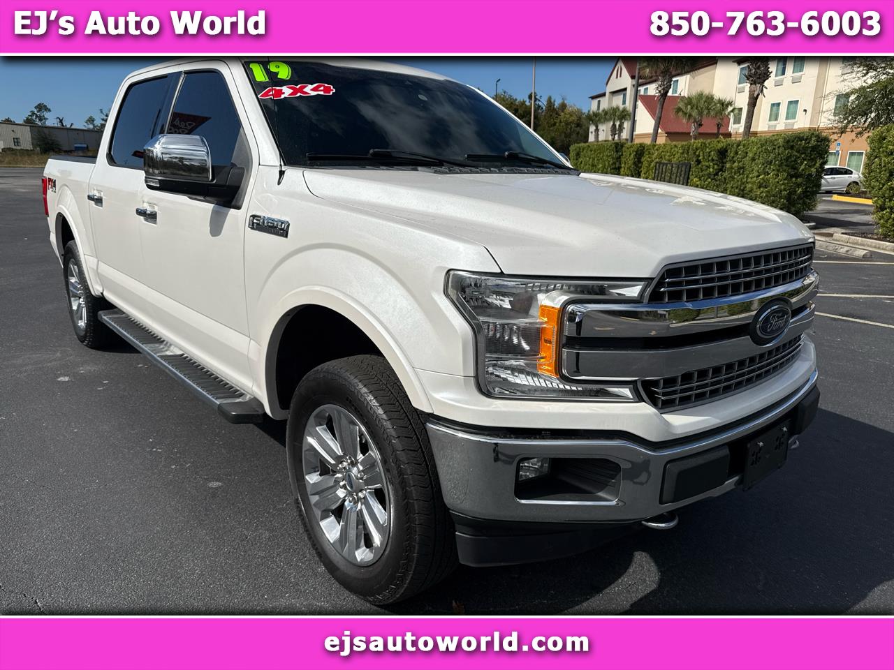 2019 Ford F-150 LARIAT 4WD SuperCrew 5.5' Box