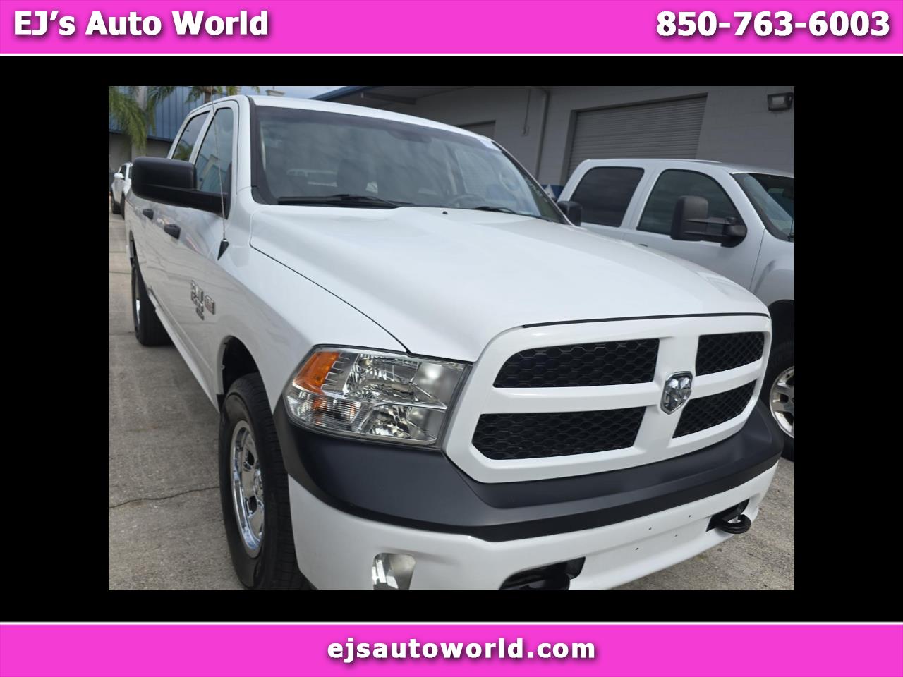 2022 RAM 1500 Classic Tradesman 4x4 Crew Cab 6'4" Box