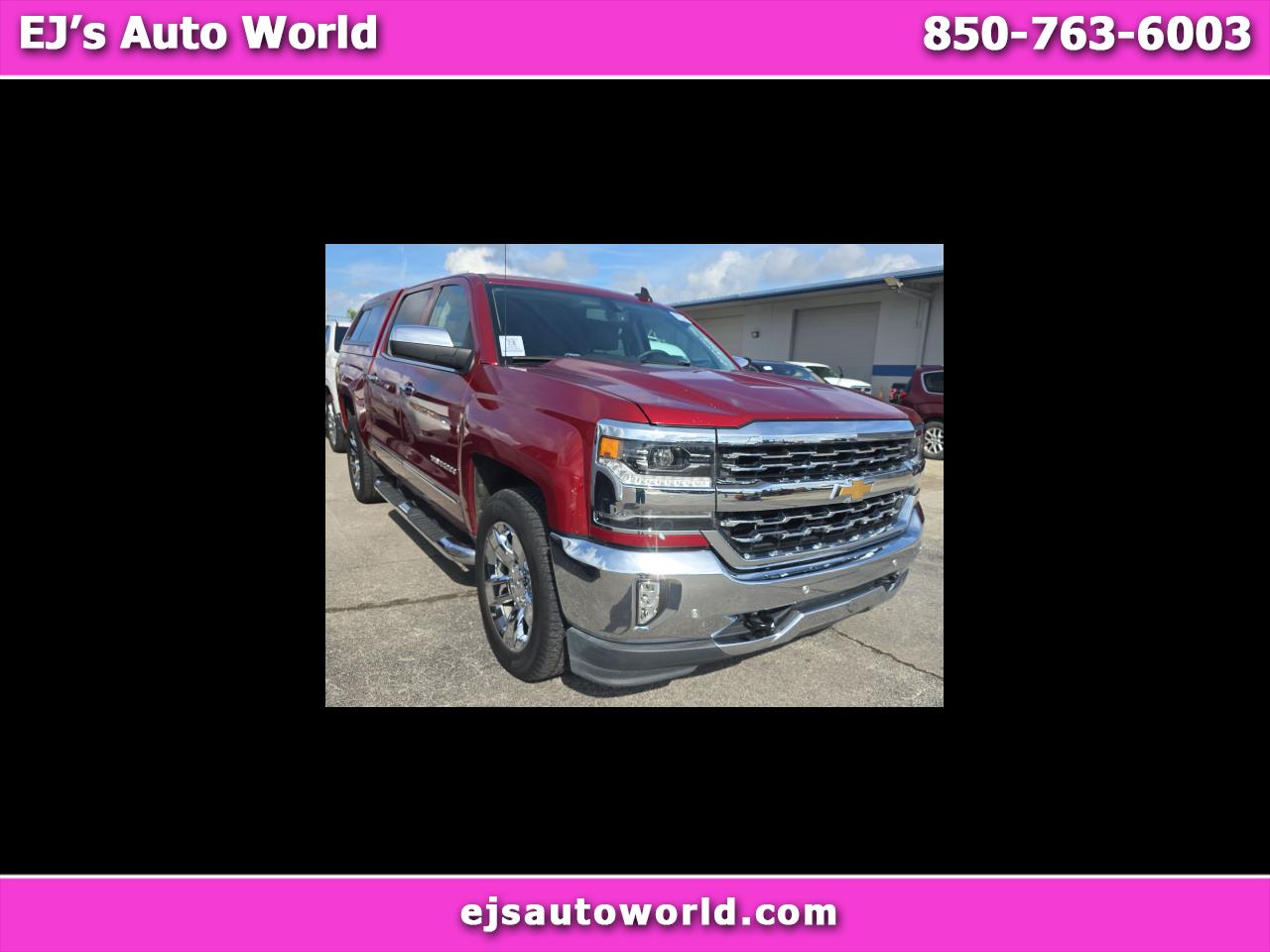 2018 Chevrolet Silverado 1500 2WD Crew Cab 143.5" LTZ w/1LZ