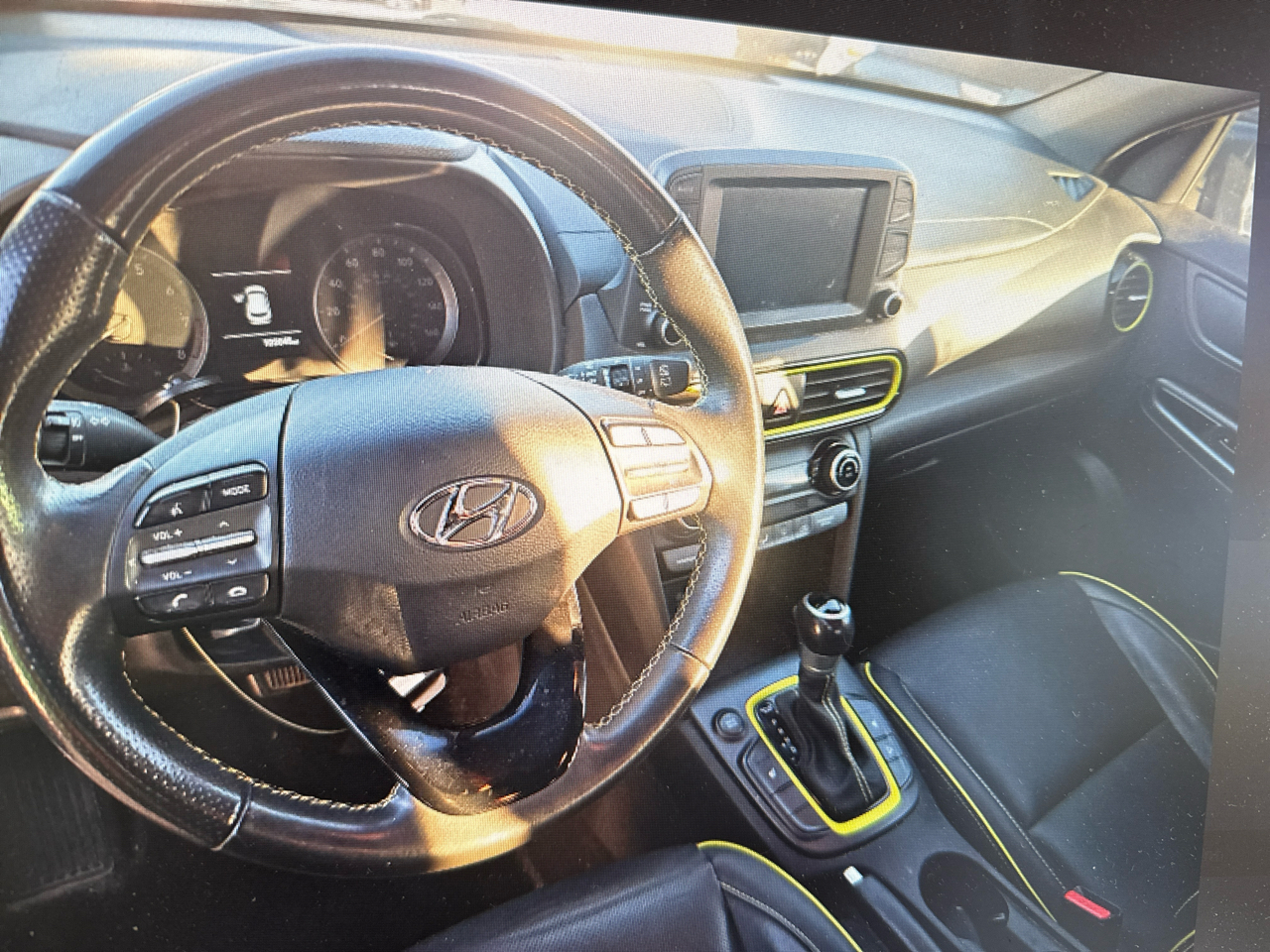 Hyundai Kona Limited 1.6T DCT w/Lime Accent 2018