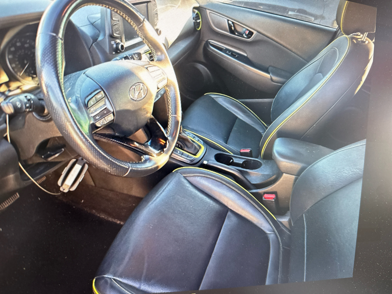 Hyundai Kona Limited 1.6T DCT w/Lime Accent 2018