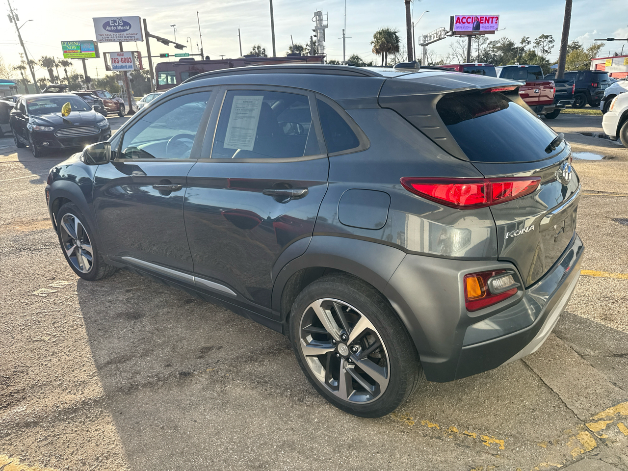 Hyundai Kona Limited 1.6T DCT w/Lime Accent 2018