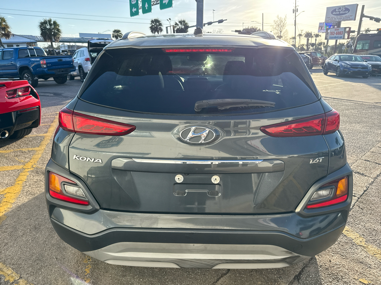 Hyundai Kona Limited 1.6T DCT w/Lime Accent 2018