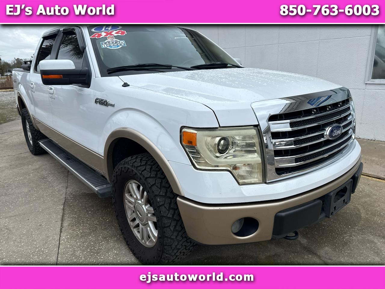 2014 Ford F-150 4WD SuperCrew 145" Lariat