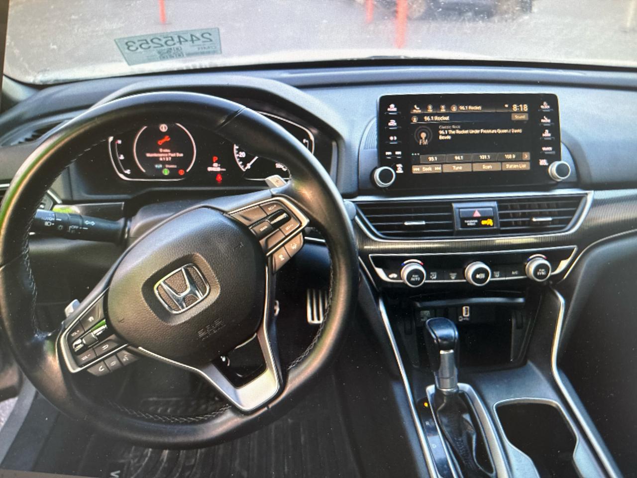 Honda Accord Sedan Sport 1.5T CVT 2018