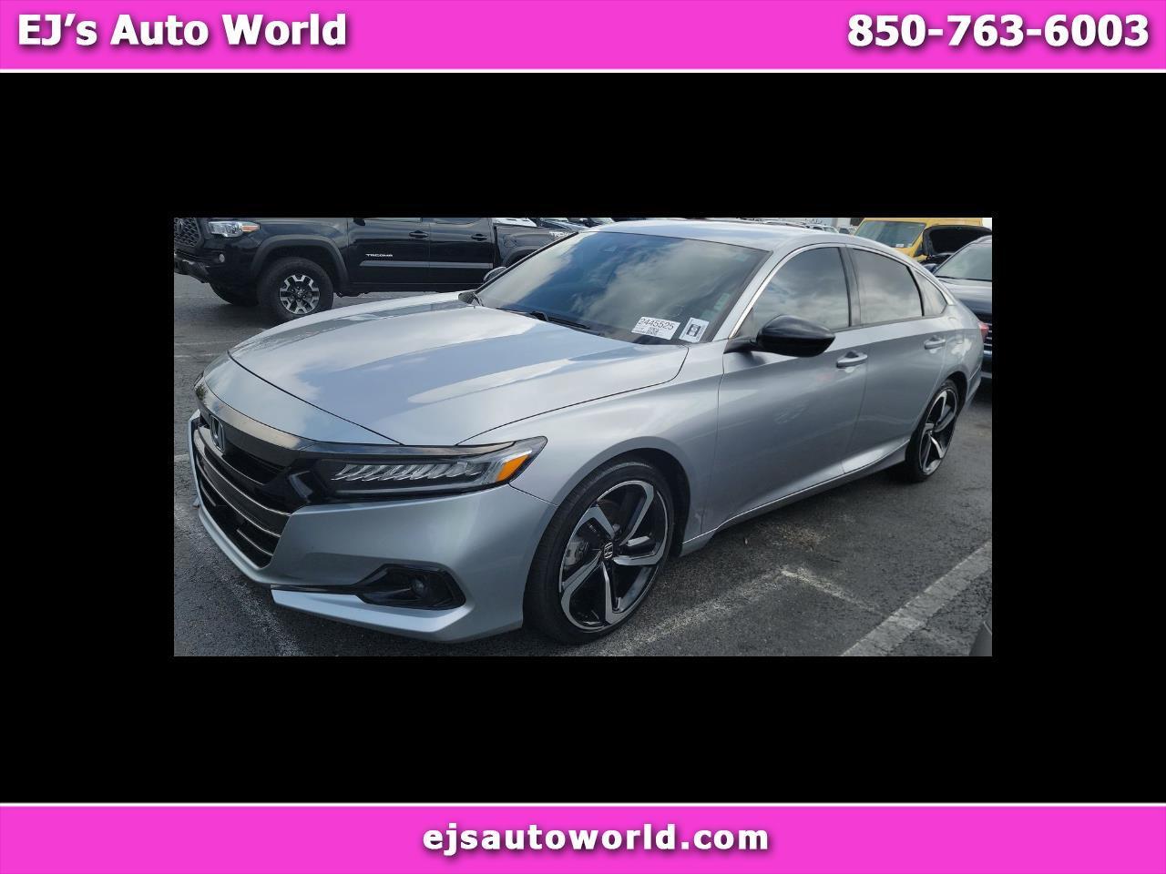 2022 Honda Accord Sedan Sport SE 1.5T CVT