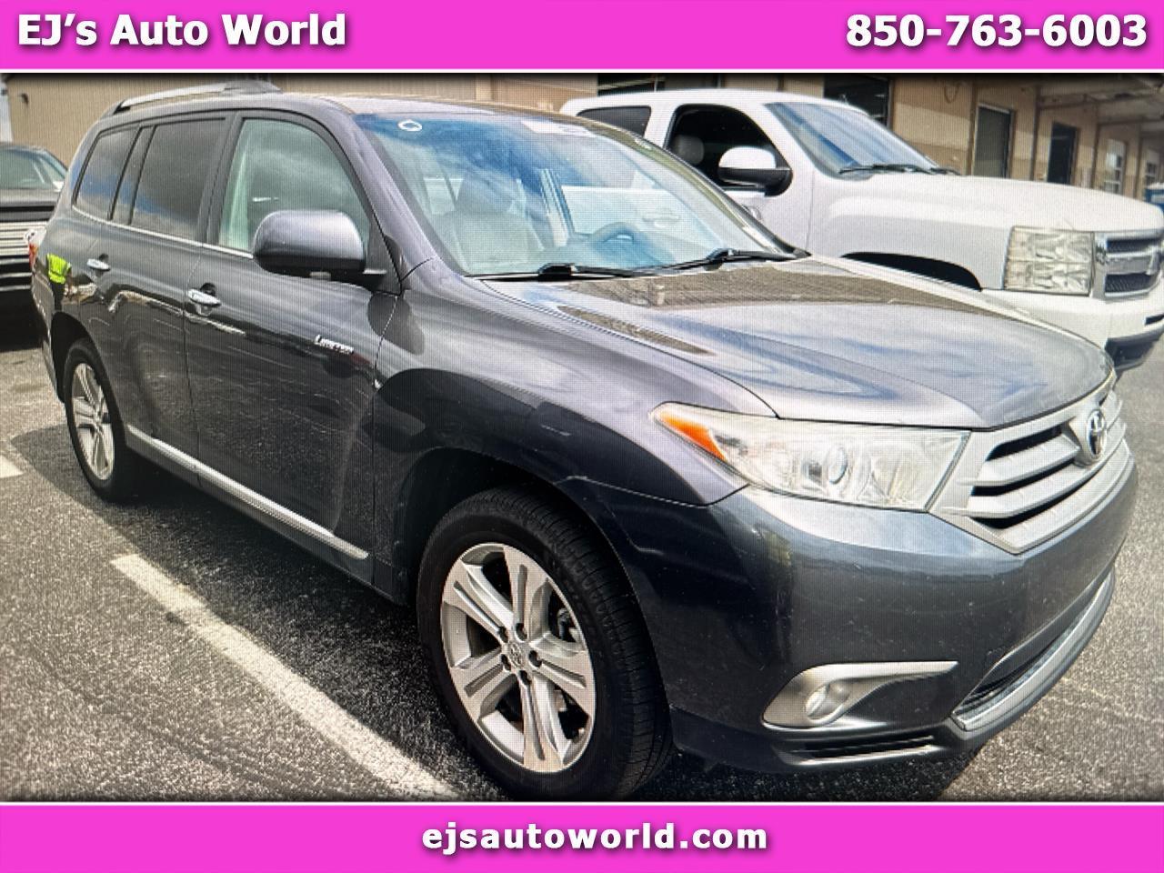 2012 Toyota Highlander 4WD 4dr V6 Limited (Natl)