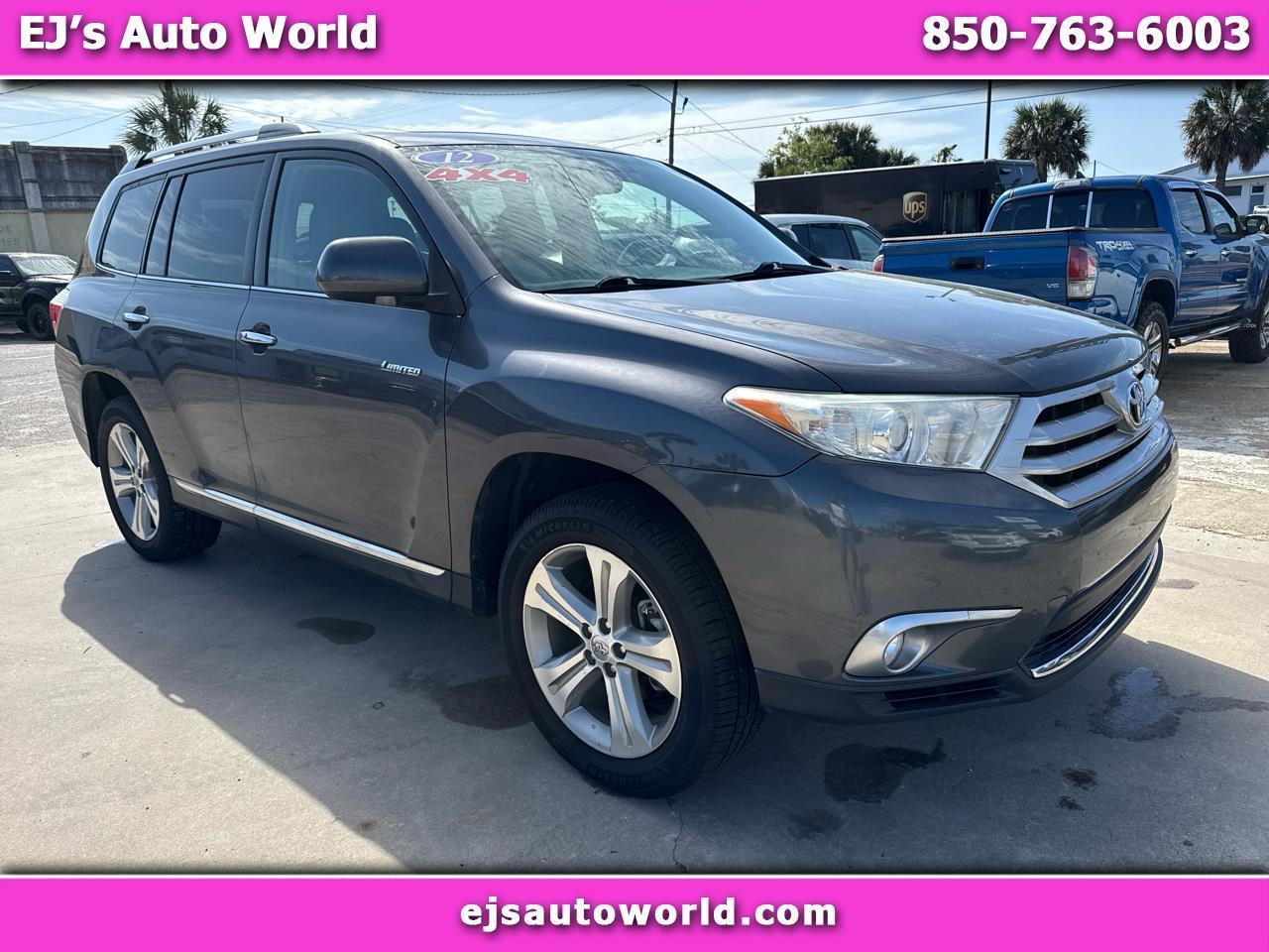 2012 Toyota Highlander 4WD 4dr V6 Limited (Natl)