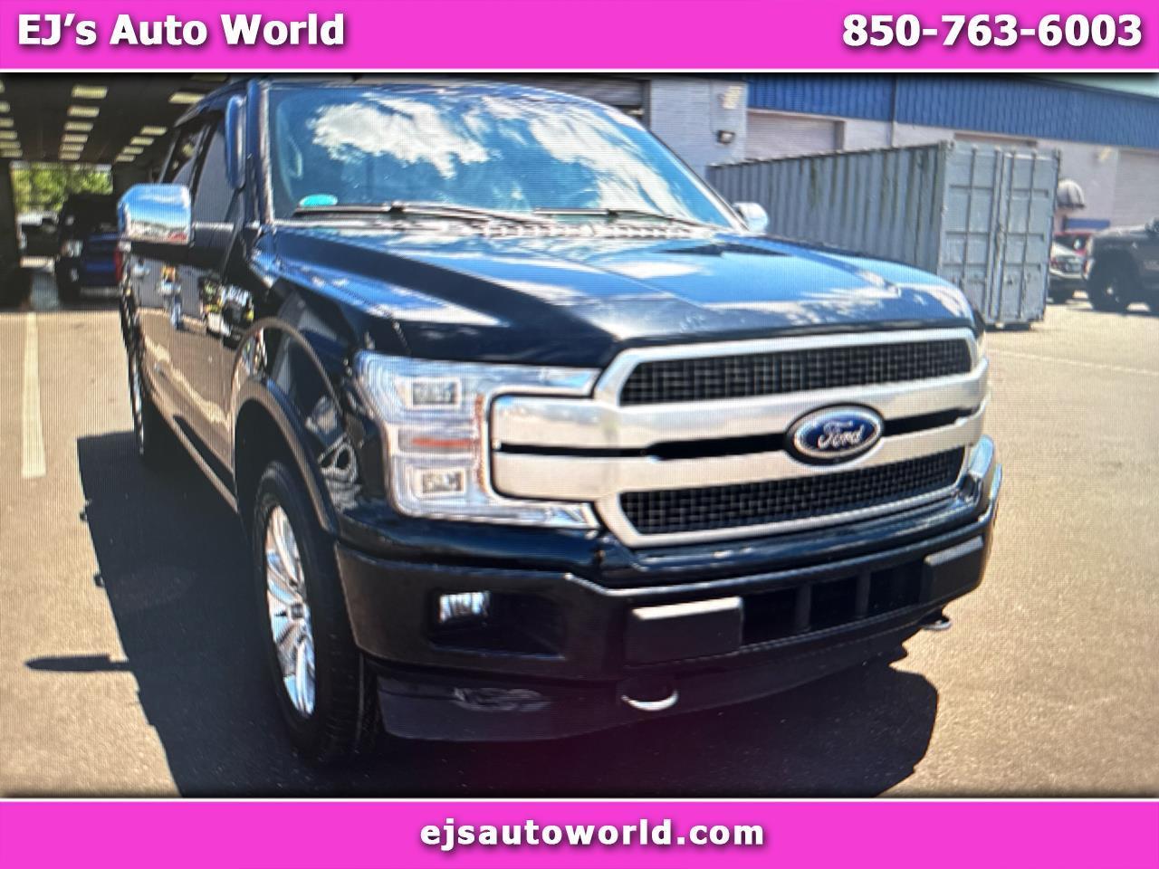 2018 Ford F-150 Platinum 4WD SuperCrew 5.5' Box