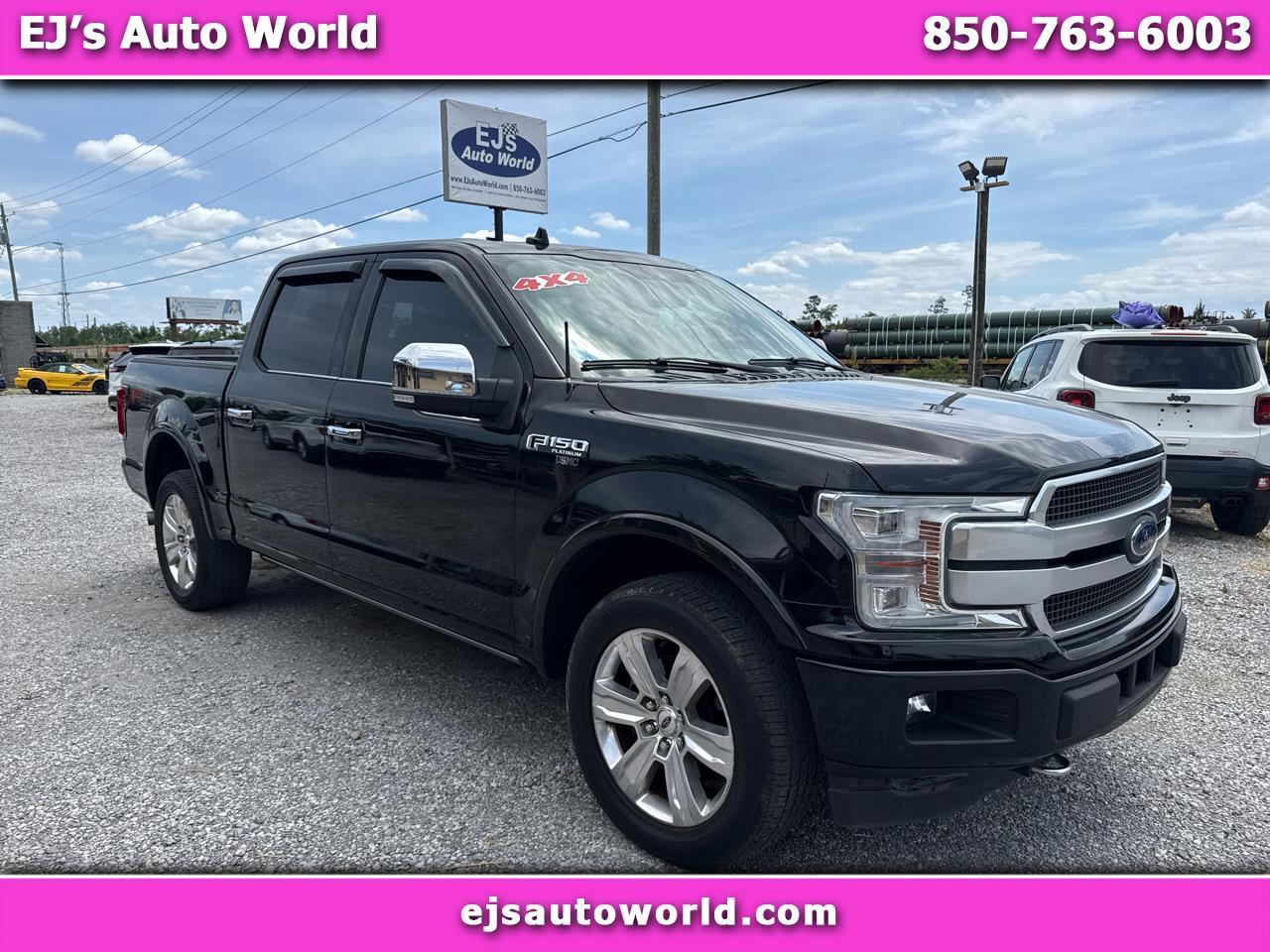 2018 Ford F-150 Platinum 4WD SuperCrew 5.5' Box