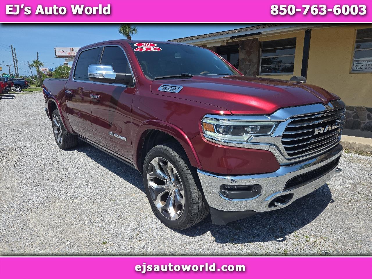 2020 RAM 1500 Longhorn 4x4 Crew Cab 5'7" Box