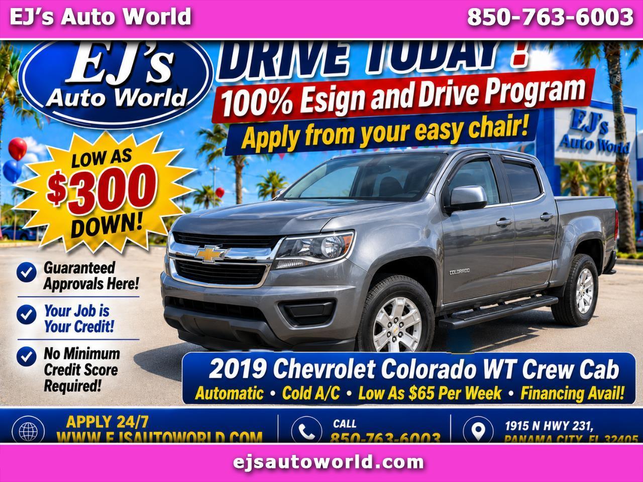 2019 Chevrolet Colorado 2WD Crew Cab 128.3" Work Truck