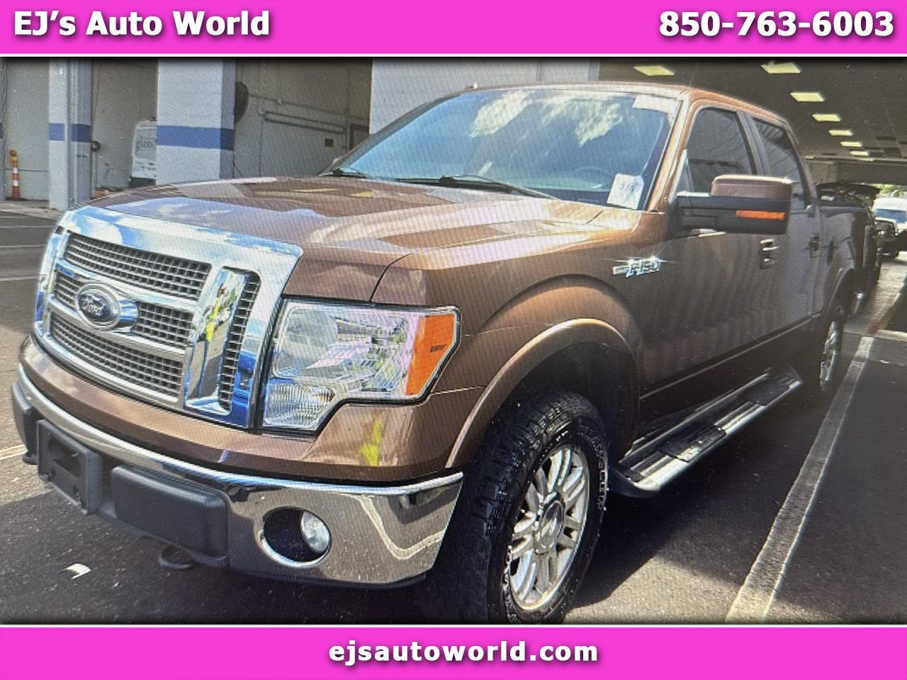 Ford F-150 4WD SuperCrew 145" Lariat 2012