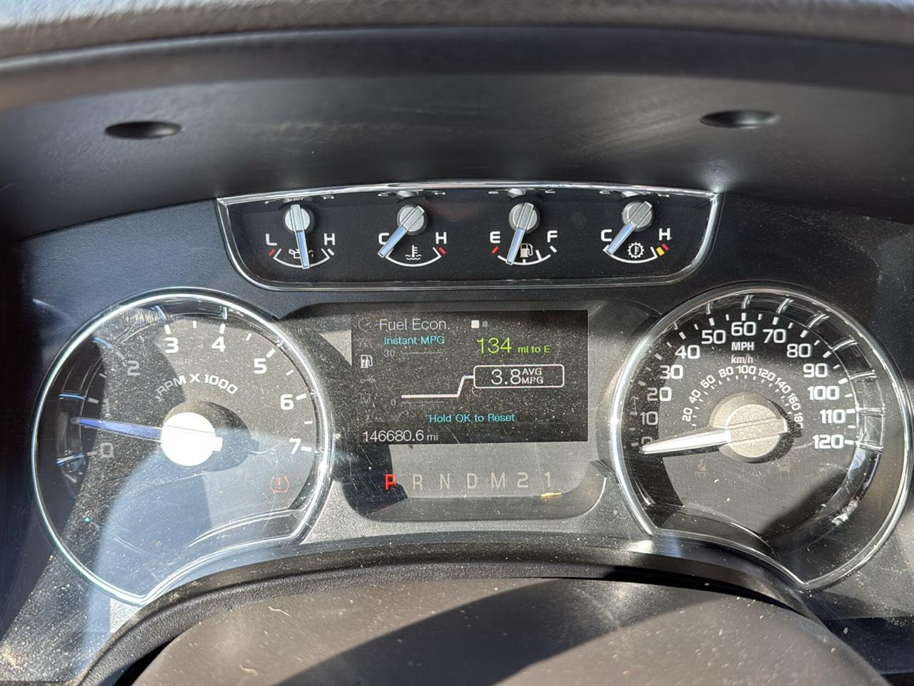 Ford F-150 4WD SuperCrew 145" Lariat 2012