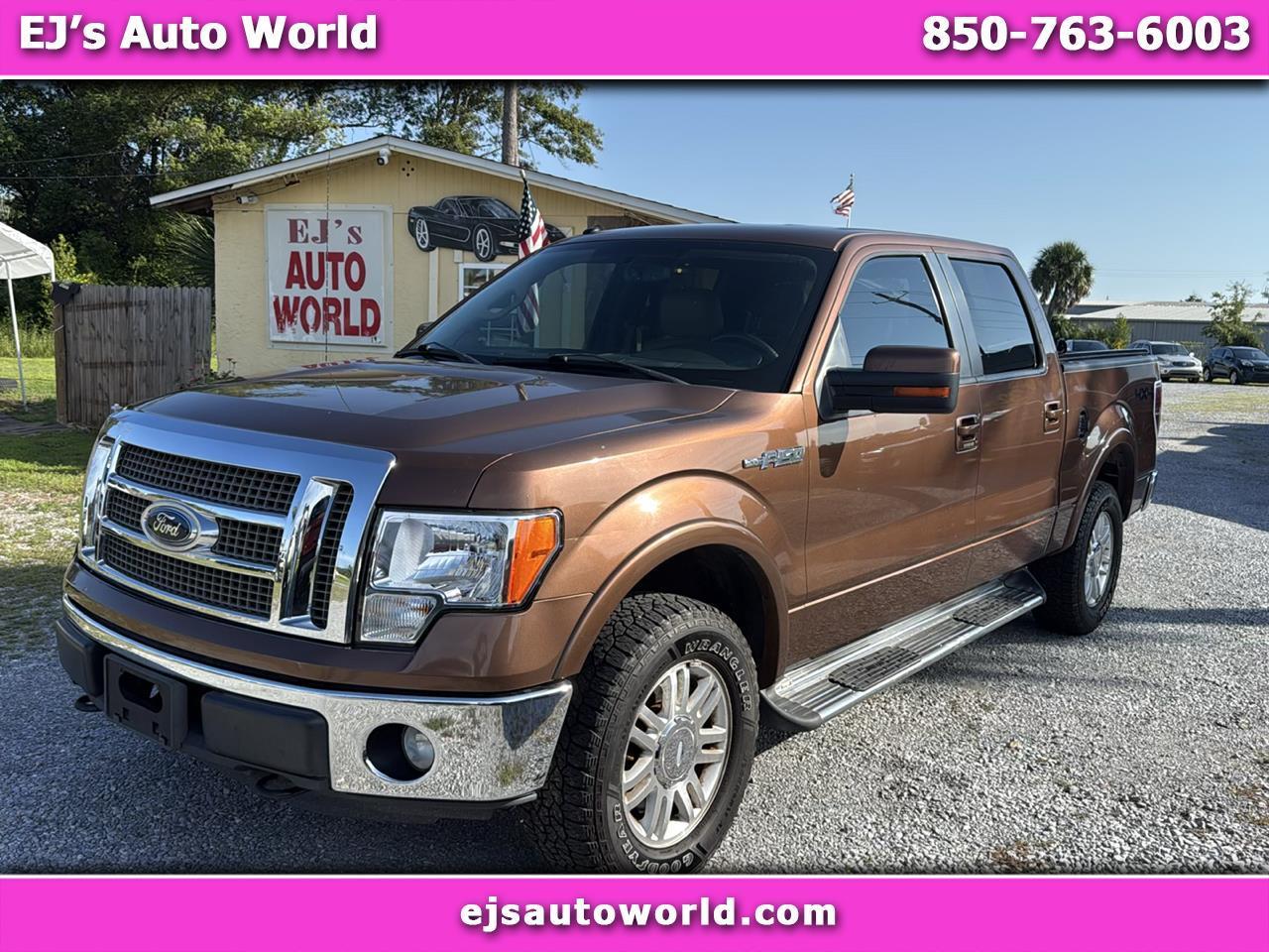2012 Ford F-150 4WD SuperCrew 145" Lariat