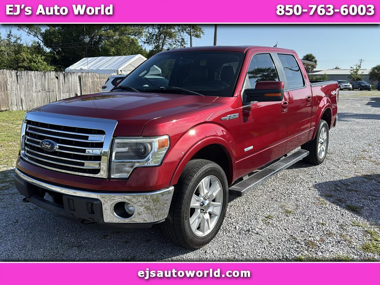 2013 Ford F-150 4WD SuperCrew 139" Lariat
