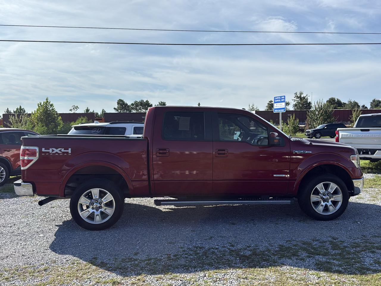 Ford F-150 4WD SuperCrew 139" Lariat 2013