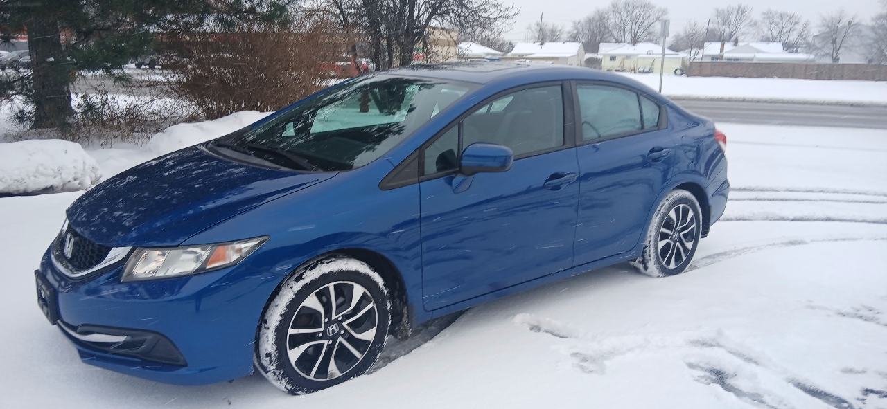 Honda Civic EX Sedan 5-Speed AT 2014