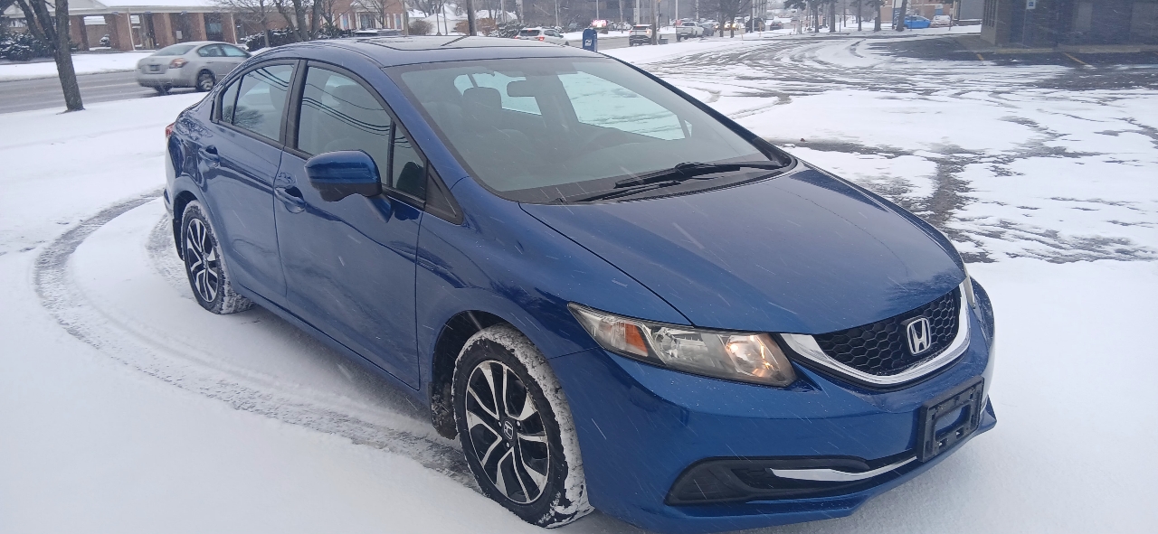 Honda Civic EX Sedan 5-Speed AT 2014