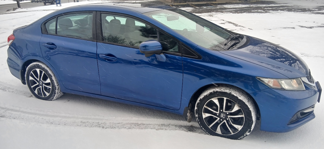 Honda Civic EX Sedan 5-Speed AT 2014