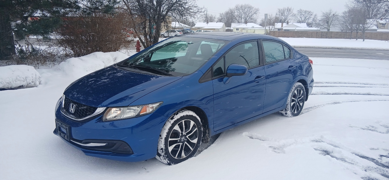 Honda Civic EX Sedan 5-Speed AT 2014