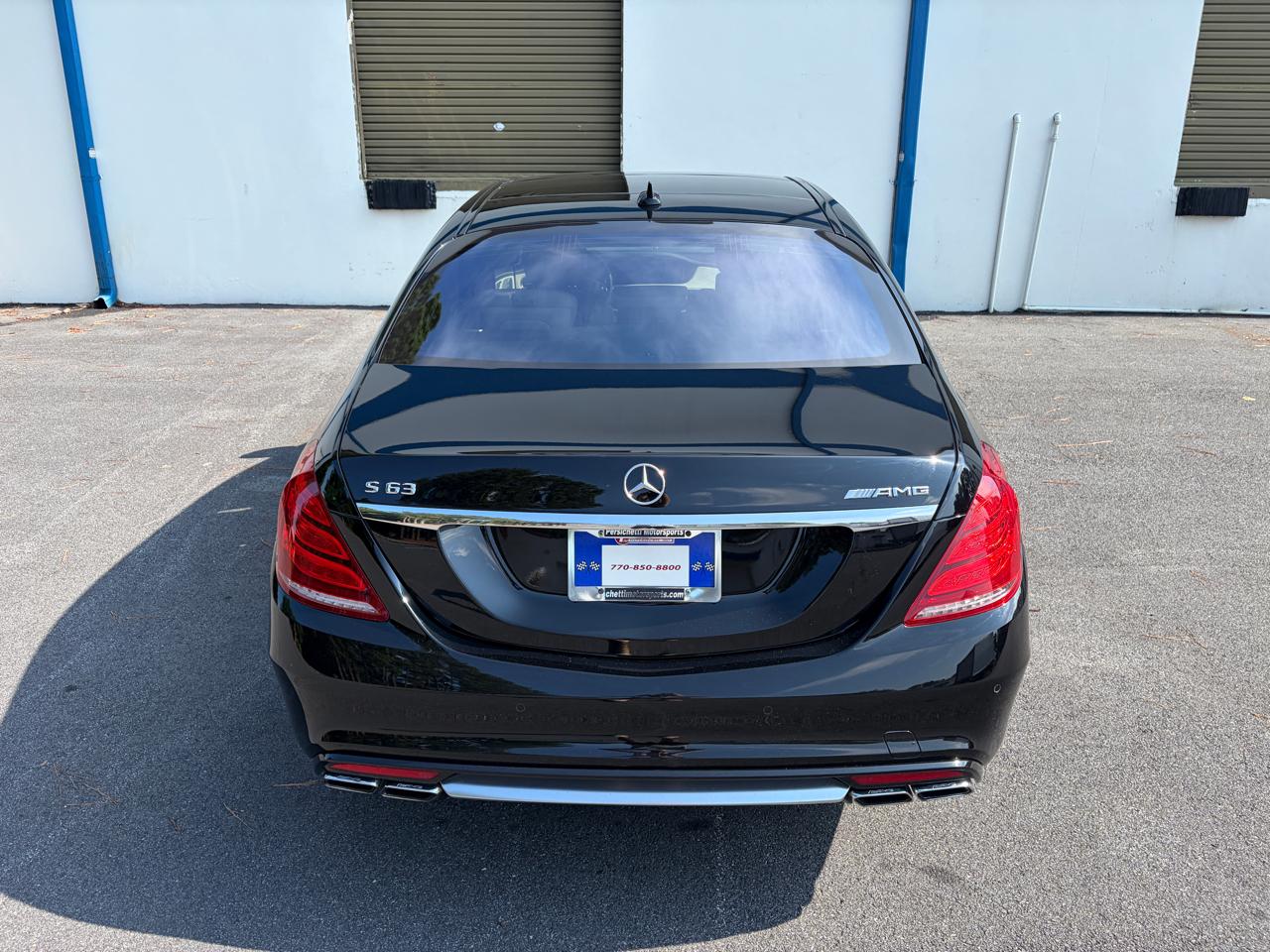 Mercedes-Benz S-Class 4dr Sdn S 63 AMG 4MATIC 2015