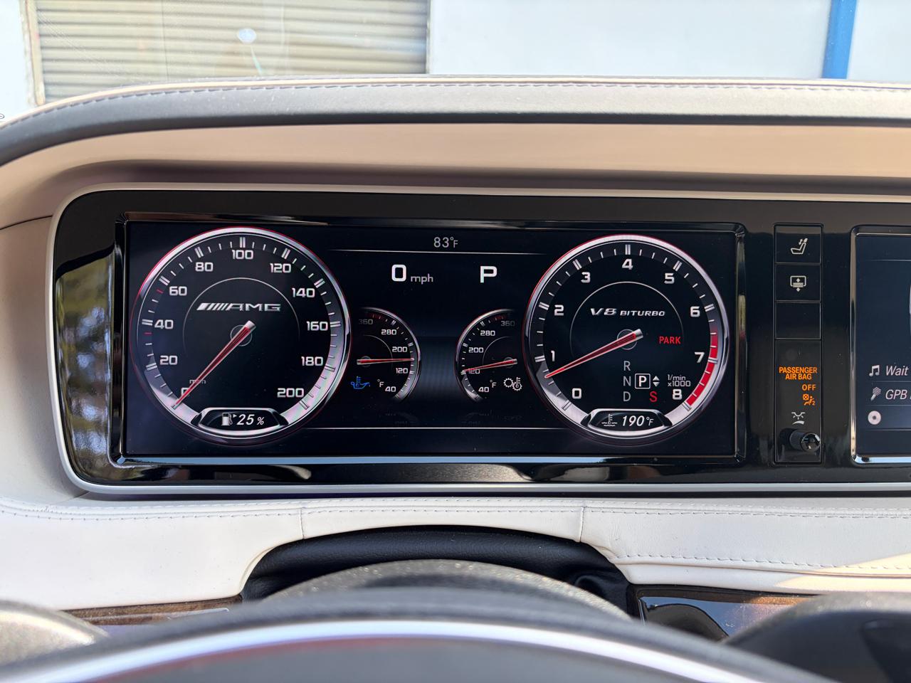 Mercedes-Benz S-Class 4dr Sdn S 63 AMG 4MATIC 2015