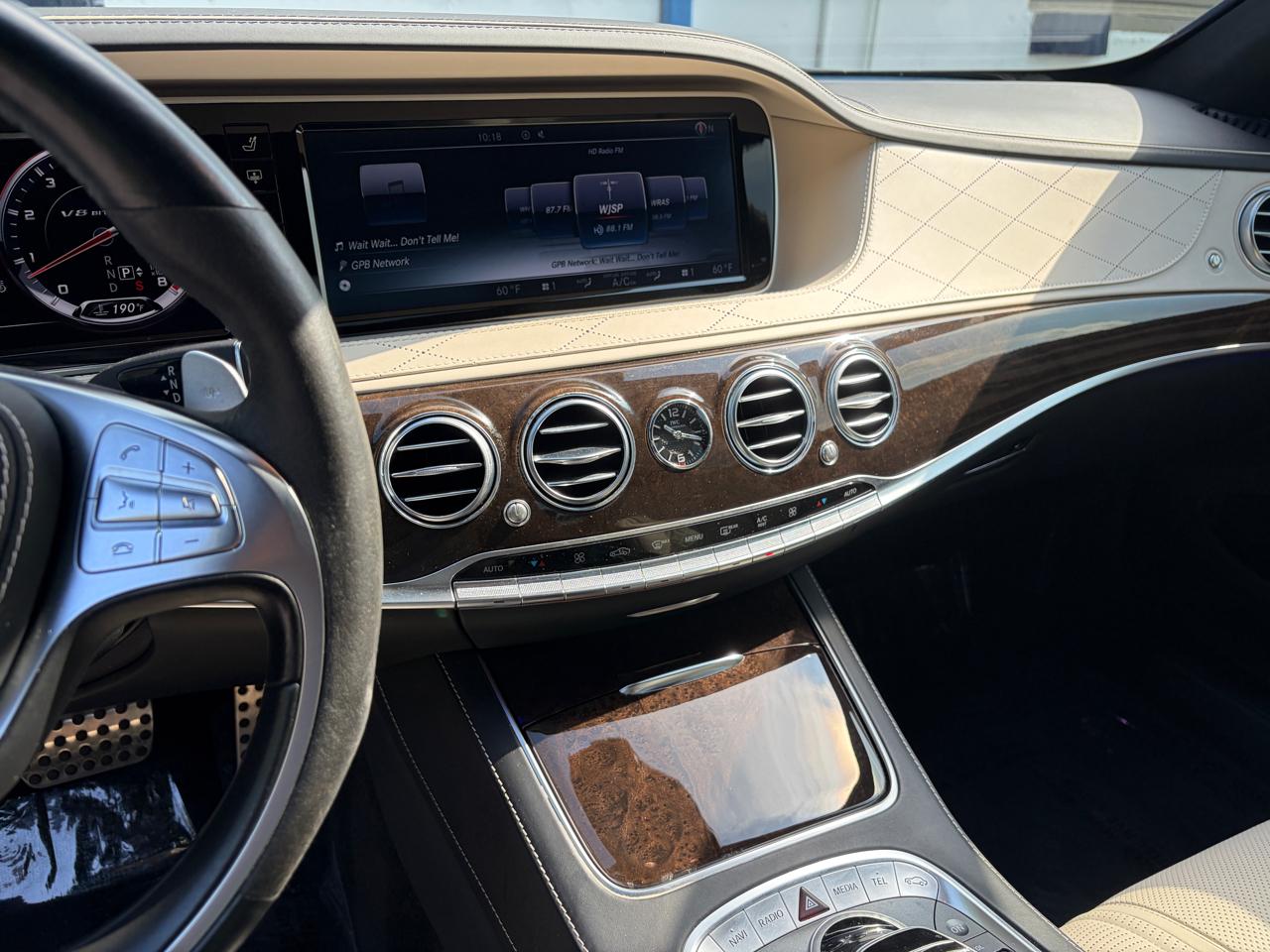 Mercedes-Benz S-Class 4dr Sdn S 63 AMG 4MATIC 2015