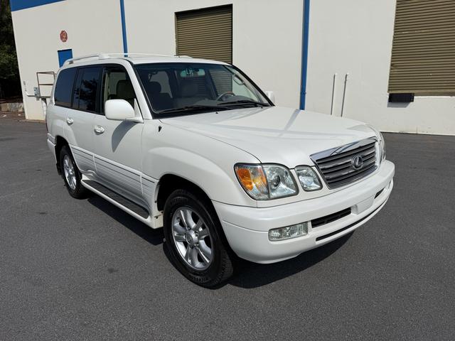 Pearl White 2004 Lexus LX SUV / Crossover Four-Wheel Drive Automatic