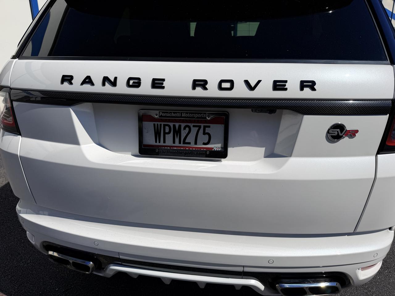 Land Rover Range Rover Sport V8 Supercharged SVR 2022