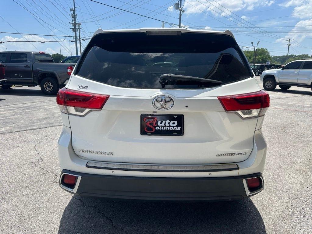 Toyota Highlander Limited V6 AWD (Natl) 2017