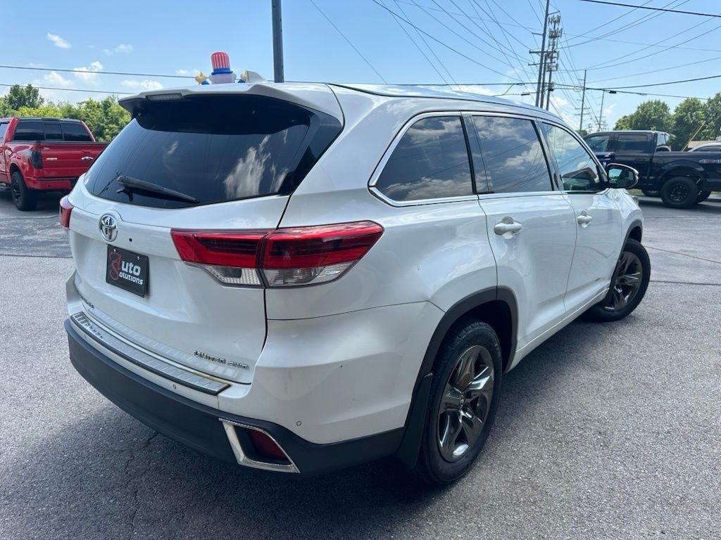 Toyota Highlander Limited V6 AWD (Natl) 2017