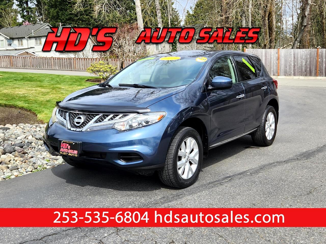 Nissan Murano 2WD 4dr S 2012
