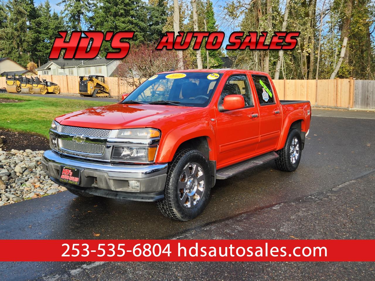 2012 Chevrolet Colorado 4WD Crew Cab LT w/2LT