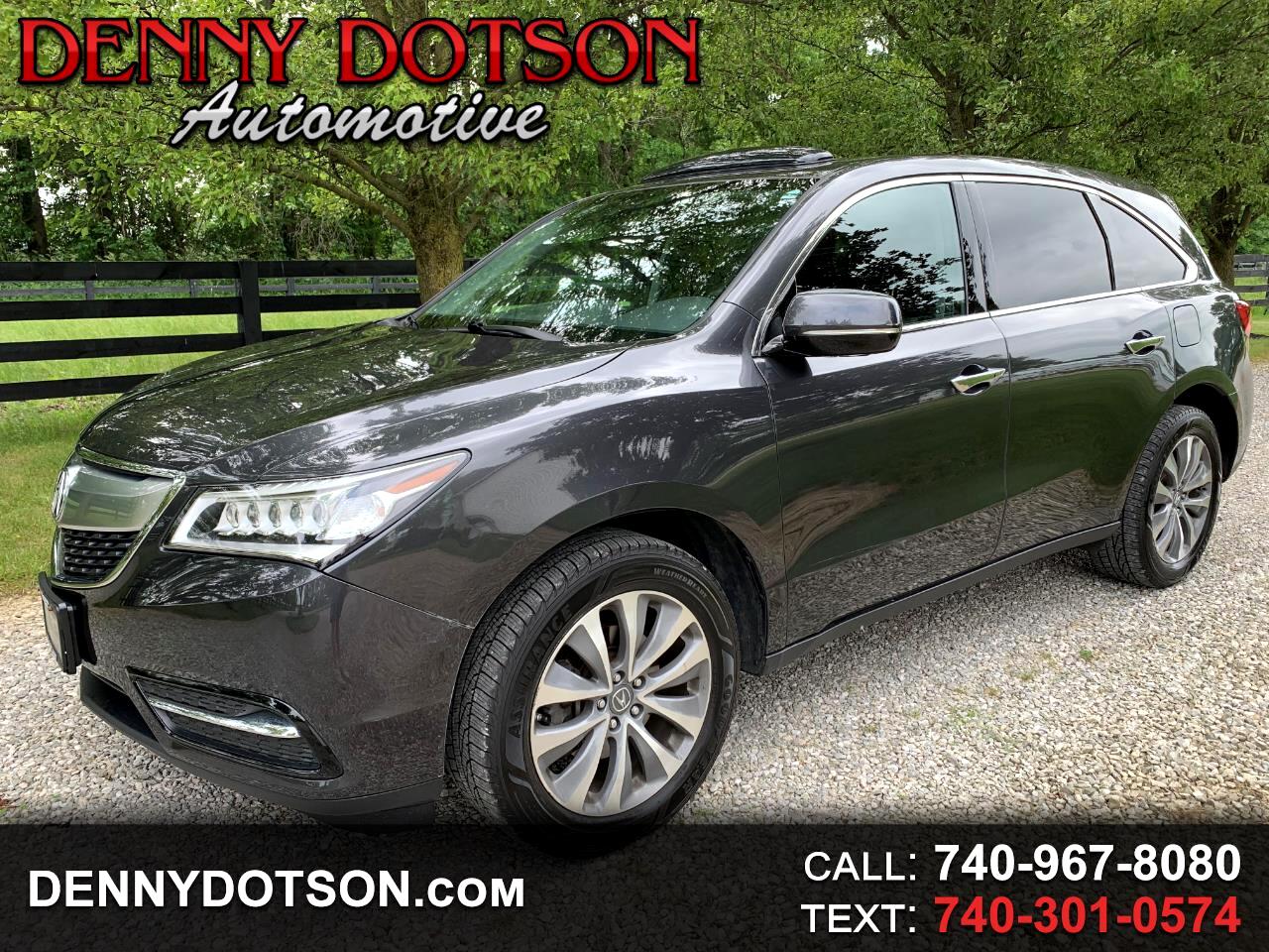 Used 2015 Acura Mdx Sold In Johnstown Oh 43031 Denny Dotson Automotive Inc