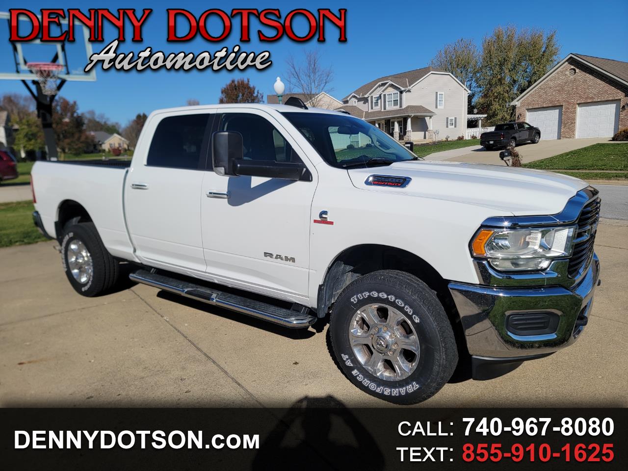 2019 RAM 2500 Big Horn 4x4 Crew Cab 6'4" Box
