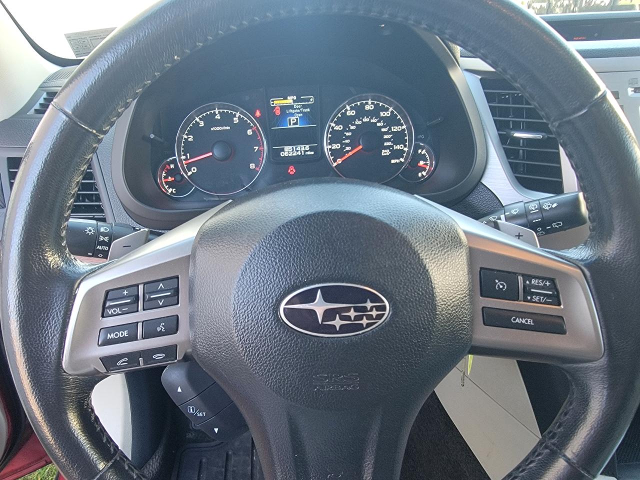 Subaru Outback 4dr Wgn H4 Auto 2.5i Limited 2014