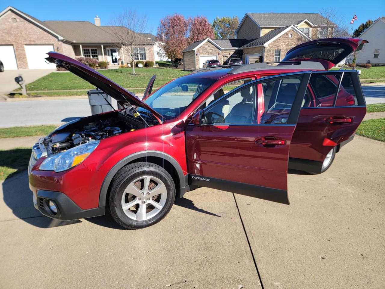 Subaru Outback 4dr Wgn H4 Auto 2.5i Limited 2014