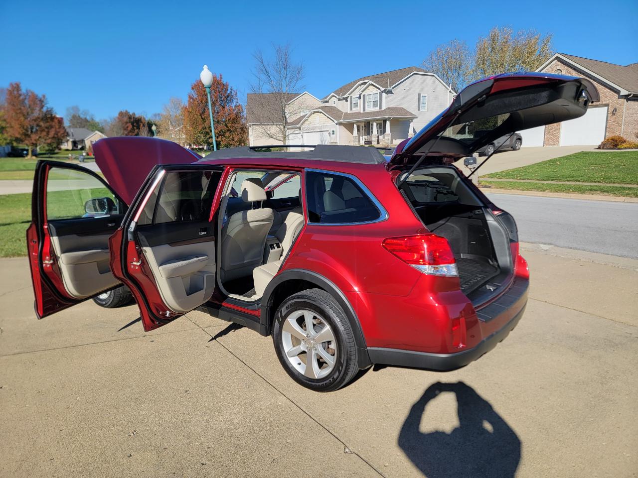 Subaru Outback 4dr Wgn H4 Auto 2.5i Limited 2014