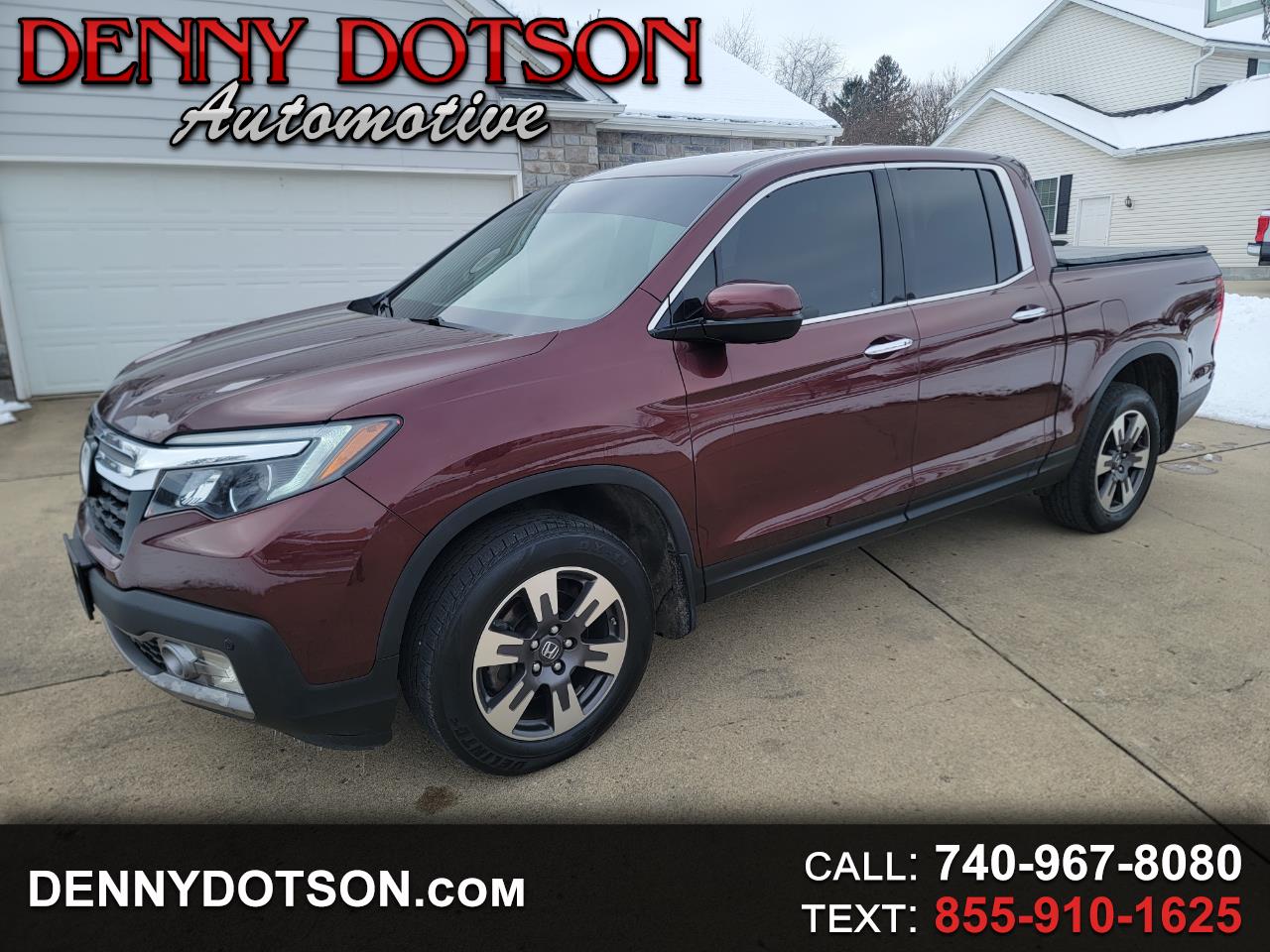 2017 Honda Ridgeline RTL-E 4x4 Crew Cab 5.3' Bed