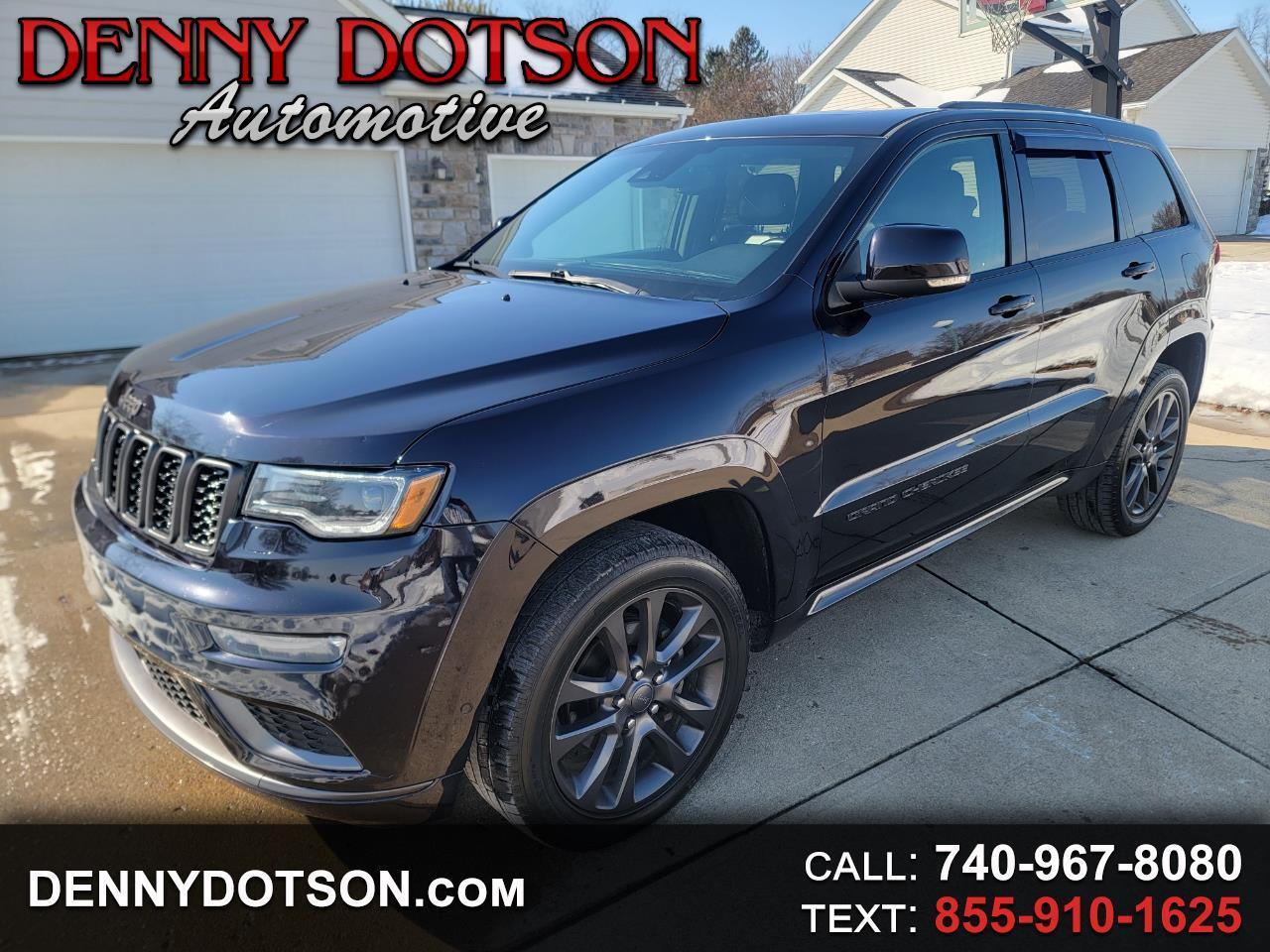 2018 Jeep Grand Cherokee High Altitude 4x4 *Ltd Avail*