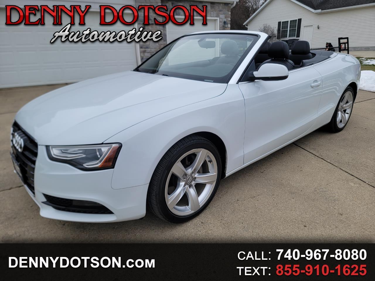 2014 Audi A5 2dr Cabriolet Auto quattro 2.0T Premium